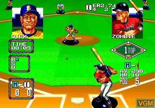 Image in-game du jeu Baseball Stars 2 sur SNK NeoGeo CD