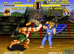 Image in-game du jeu Fight Fever sur SNK NeoGeo