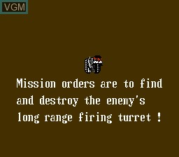 Image du menu du jeu Iron Tank - The Invasion of Normandy sur Nintendo NES