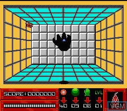 Image du menu du jeu Super Glove Ball sur Nintendo NES