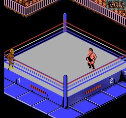 Image in-game du jeu WWF WrestleMania Challenge sur Nintendo NES