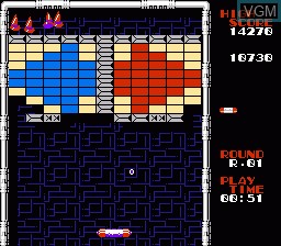 Image in-game du jeu Arkanoid II sur Nintendo NES