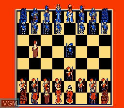 Image in-game du jeu Battle Chess sur Nintendo NES
