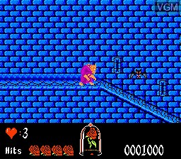 Image in-game du jeu Beauty and the Beast sur Nintendo NES