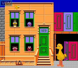 Image in-game du jeu Sesame Street - Big Bird's Hide & Speak sur Nintendo NES