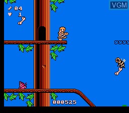 Image in-game du jeu Big Nose Freaks Out sur Nintendo NES