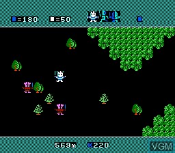 Image in-game du jeu Bokosuka Wars sur Nintendo NES