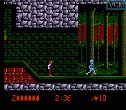 Image in-game du jeu Bram Stoker's Dracula sur Nintendo NES