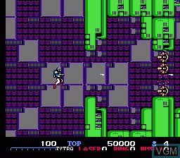 Image in-game du jeu Burai Fighter sur Nintendo NES