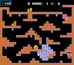 Image in-game du jeu Chack'n Pop sur Nintendo NES