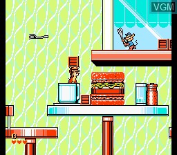 Image in-game du jeu Chip 'n Dale - Rescue Rangers 2 sur Nintendo NES