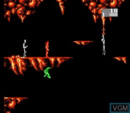Image in-game du jeu Conan sur Nintendo NES