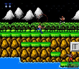 Image in-game du jeu Contra sur Nintendo NES