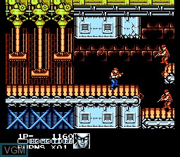 Image in-game du jeu Contra Force sur Nintendo NES