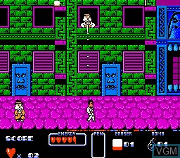 Image in-game du jeu Cool World sur Nintendo NES