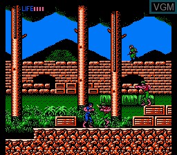 Image in-game du jeu CrossFire sur Nintendo NES