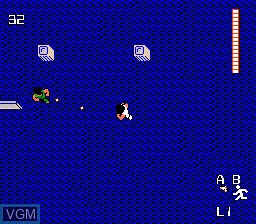 Image in-game du jeu Die Hard sur Nintendo NES