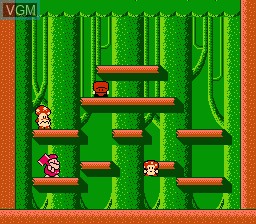 Image in-game du jeu Don Doko Don sur Nintendo NES