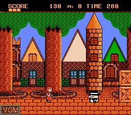 Image in-game du jeu Donald Land sur Nintendo NES