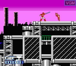 Image in-game du jeu Choujin Sentai Jetman sur Nintendo NES