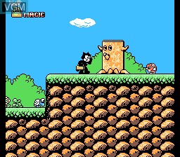 Image in-game du jeu Felix the Cat sur Nintendo NES