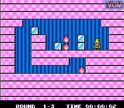 Image in-game du jeu Fire'n Ice sur Nintendo NES