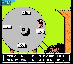 Image in-game du jeu Flintstones, The - The Rescue of Dino & Hoppy sur Nintendo NES