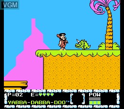 Image in-game du jeu Flintstones, The - The Surprise at Dinosaur Peak! sur Nintendo NES