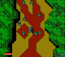 Image in-game du jeu Iron Tank - The Invasion of Normandy sur Nintendo NES