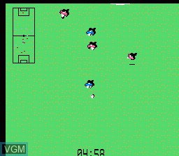 Image in-game du jeu Kick Off sur Nintendo NES