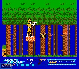 Image in-game du jeu Kyouryuu Sentai Zyuranger sur Nintendo NES