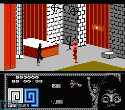 Image in-game du jeu Last Ninja, The sur Nintendo NES