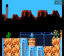 Image in-game du jeu Mega Man 6 sur Nintendo NES