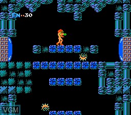 Image in-game du jeu Metroid sur Nintendo NES