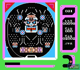 Image in-game du jeu Mezase Pachi Pro - Pachiokun sur Nintendo NES
