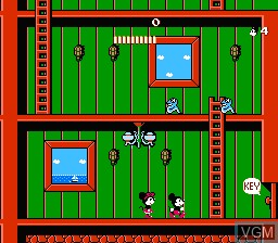 Image in-game du jeu Mickey Mousecapade sur Nintendo NES