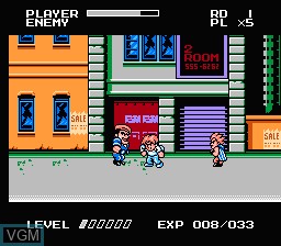 Image in-game du jeu Mighty Final Fight sur Nintendo NES