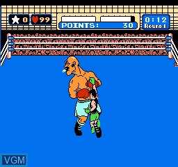 Image in-game du jeu Mike Tyson's Punch-Out!! sur Nintendo NES