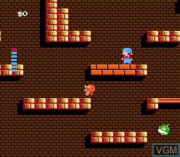 Image in-game du jeu Milon's Secret Castle sur Nintendo NES