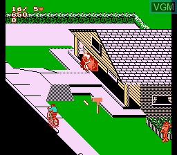 Image in-game du jeu Paperboy 2 sur Nintendo NES