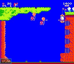 Image in-game du jeu Pooyan sur Nintendo NES
