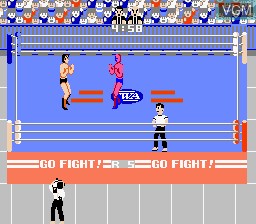 Image in-game du jeu Pro Wrestling sur Nintendo NES