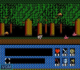 Image in-game du jeu Romancia sur Nintendo NES