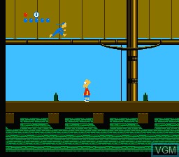 Image in-game du jeu Simpsons, The - Bart vs. the World sur Nintendo NES