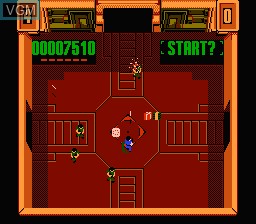Image in-game du jeu Smash T.V. sur Nintendo NES