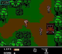 Image in-game du jeu Snake's Revenge sur Nintendo NES