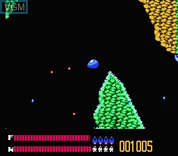Image in-game du jeu Solar Jetman - Hunt for the Golden Warpship sur Nintendo NES