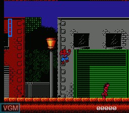 Image in-game du jeu Spider-Man - Return of the Sinister Six sur Nintendo NES