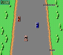Image in-game du jeu Spy Hunter sur Nintendo NES