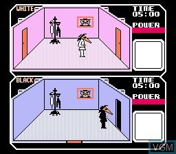 Image in-game du jeu Spy vs. Spy sur Nintendo NES